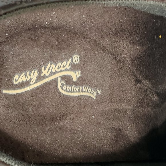 Easy Street Comfort Wave Mules Brown Size 6 Excellent Condition - Picture 8 of 11